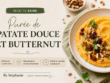 Purée de patate douce et butternut