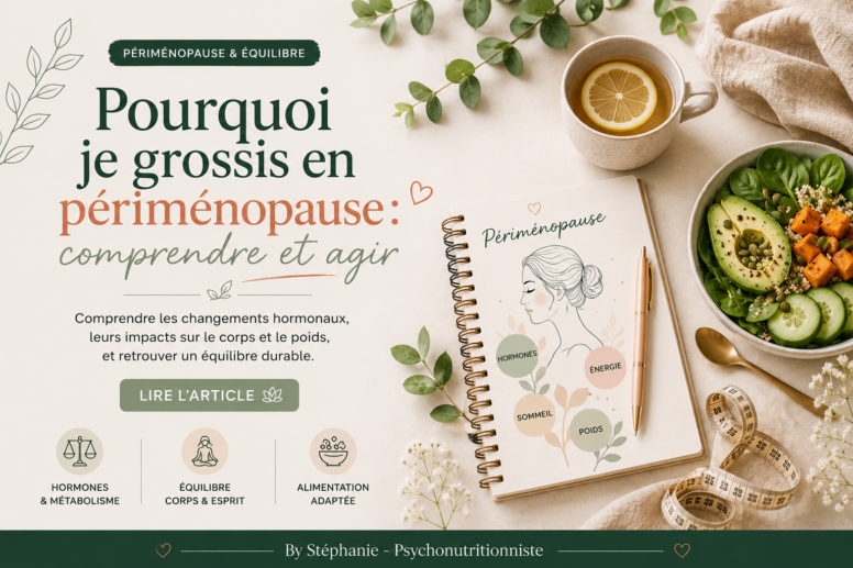 Pourquoi je grossis en périménopause : hormones, métabolisme et prise de poids